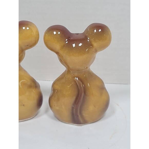 Vintage Mice W/Googly Eyes Salt Pepper Shakers Capsco - Picture 6 of 8